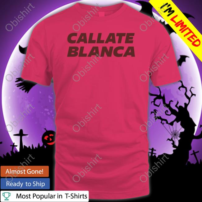 Glossybesito Callate Blanca Tee Shirt
