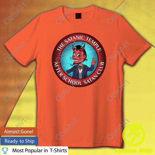 Brian Krassenstein The Satanic Temple After School Satan Club Shirt