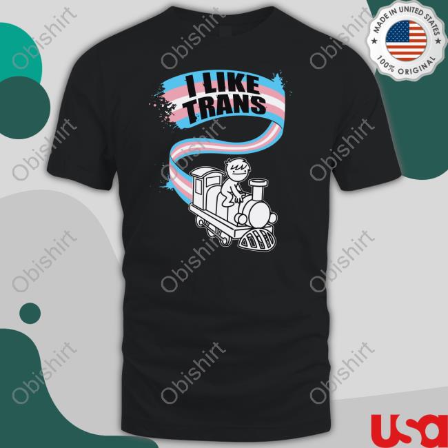 Sharkrobot Store I Like Trans Tee Shirt