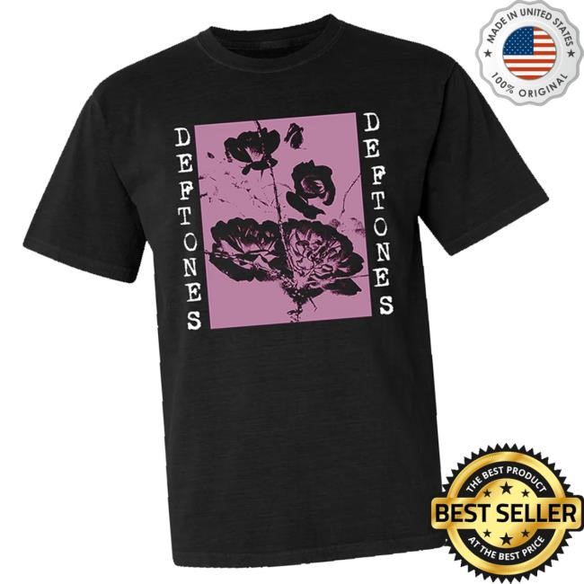 Shop Deftones Merch Store Flowers Tee Shirt
