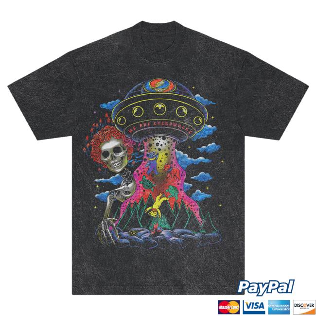 Official Grateful Dead Merch Store Ufo Mineral Wash Tees GratefulDead Shop