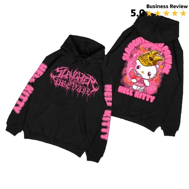 Official Slaughter To Prevail Merch Slaughter To Prevail Hell Kitty New Shirt
