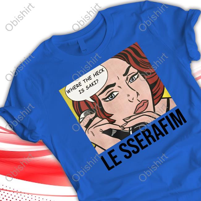 Where The Heck Is Saki Le Sserafim Long Sleeve