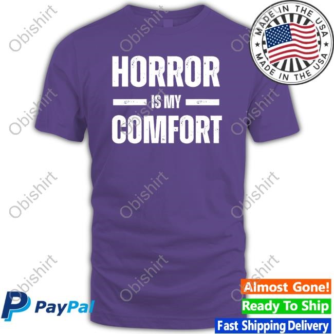 Horror Is My Comfort Crewneck Sweatshirt