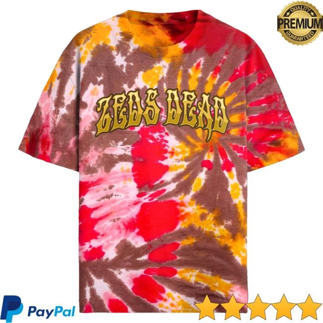 Zeds Dead Merch Zeds Dead Oz Tie Dye Sweatshirt
