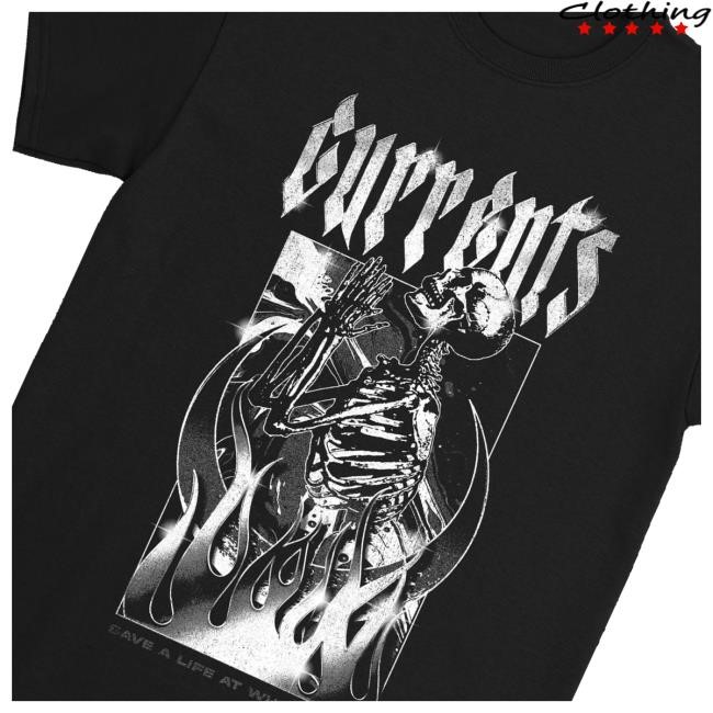 Currents Official Merch Store Currents Save A Life Zip Up Hooded Sweatshirt