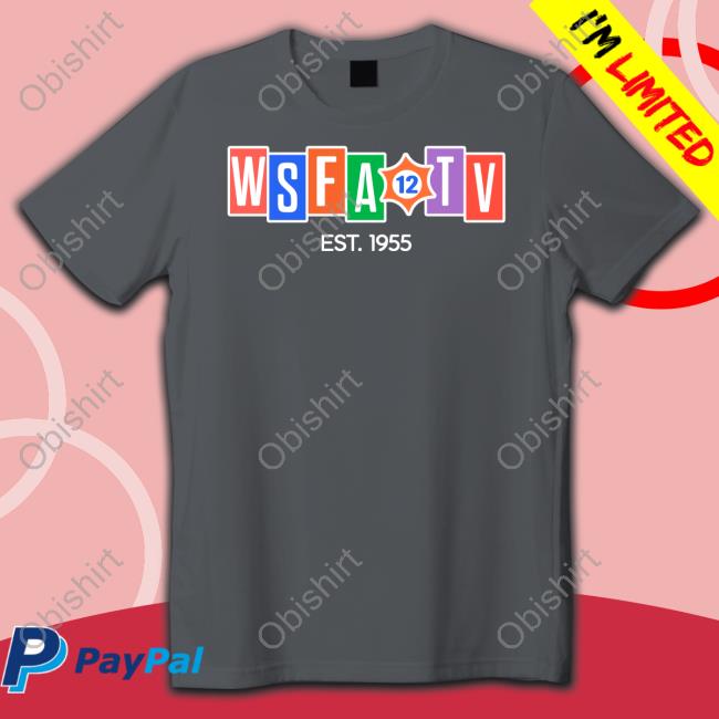 Wsfa 12 Tv Est 1955 Long Sleeve Tee Shirt