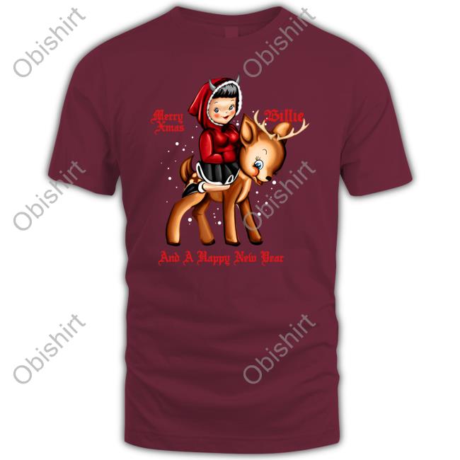 Billie Eilish Merry Xmas And A Happy New Year Shirt