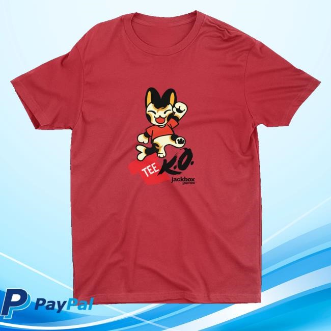 Jackbox Games Merch Tee K.O. Cat Unisex Sweatshirt