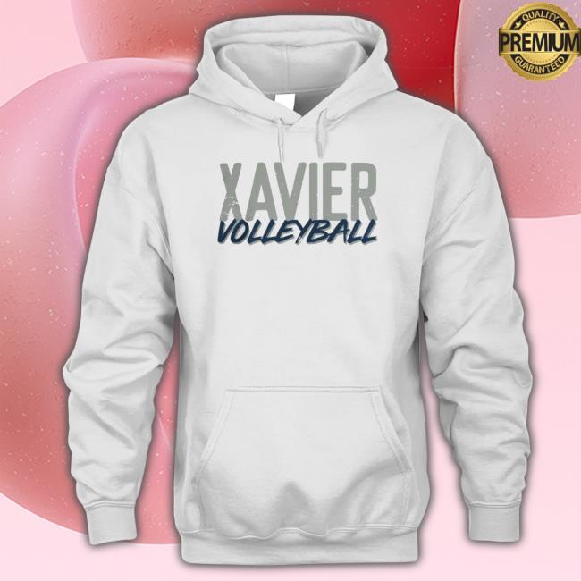 Cincy Shirts Xavier University Volleyball Script shirt, hoodie, tank top, sweater and long sleeve t-shirt