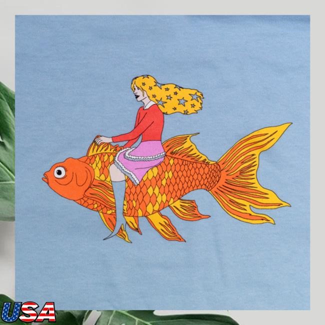 Original Kate Bollinger Merch Store Fish Tee (Light Blue) t-shirt, hoodie, tank top, sweater and long sleeve t-shirt