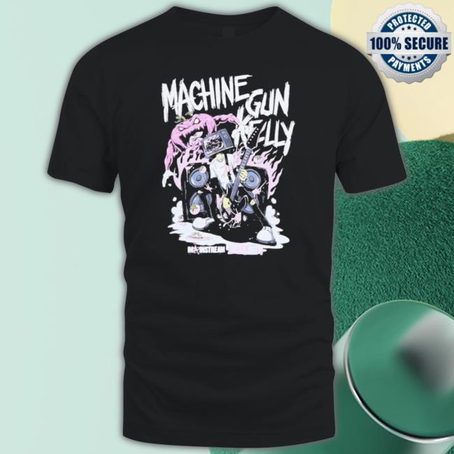 Machine Gun Kelly Mainstream Sellout TV Head Shirts Machine Gun Kelly Mainstream Sellout TV Head Classic Shirt