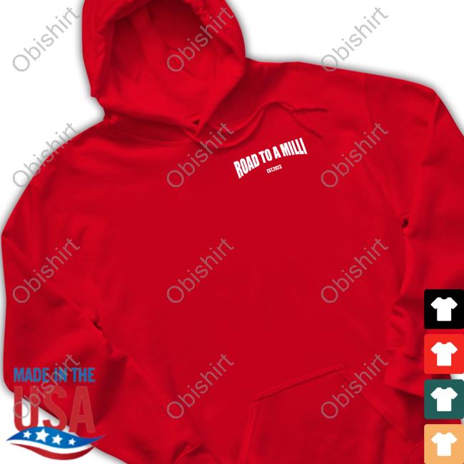 Official Nick Nayersina Merch Road To A Milli Shirt