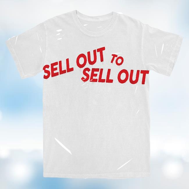 Official Merch Bar Miley Cyrus Merch Store Sell Out To Sell Out Shirt New White MerchBar MileyCyrus Apparel Clothing Shop