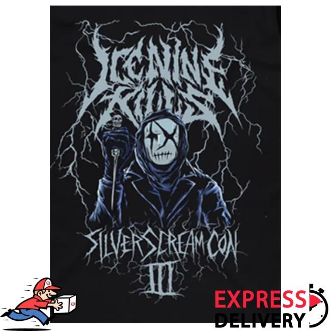 Ink Merch Silver Scream Con Iii Ssc Iii T-Shirt Ice Nine Kills Official