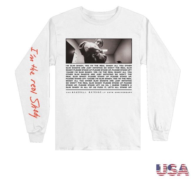Eminem Merch Store Shop I'm The Real Slim Shady Sweater