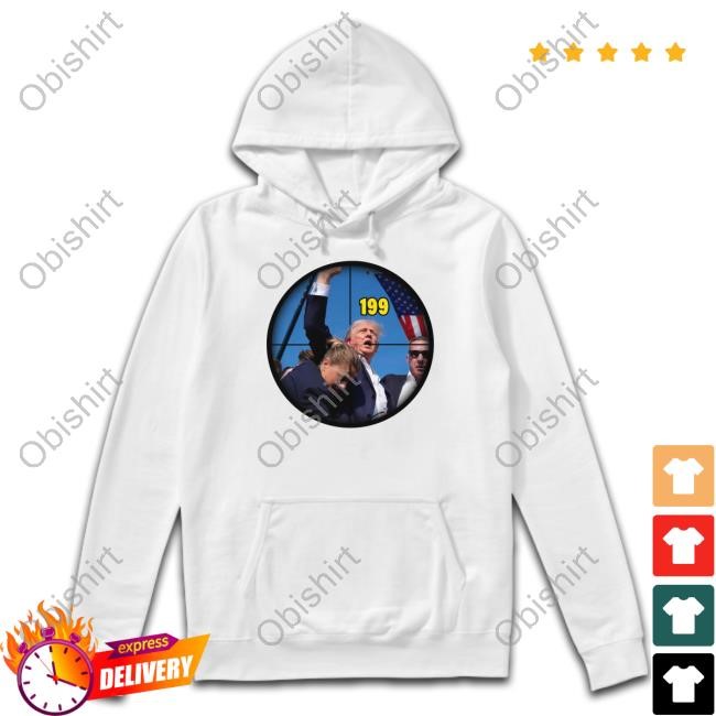 Trump 199 Headshot Hoodie