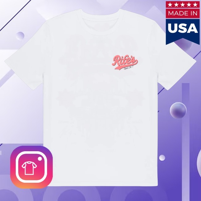 Matt Rife Merch Rife's Diner White Crewneck Sweatshirt