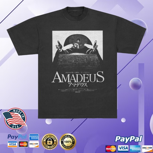 The Cinegogue Merch Store Amadeus Kanji T-Shirt, Hoodie, Tank Top, Sweater And Long Sleeve T-Shirt