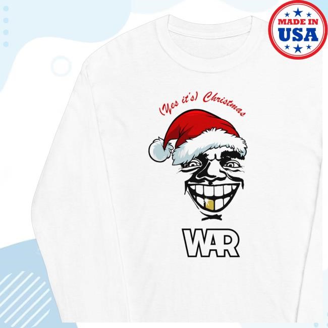 War Merch Store (Yes It's) Christmas War Long Sleeve Shirt