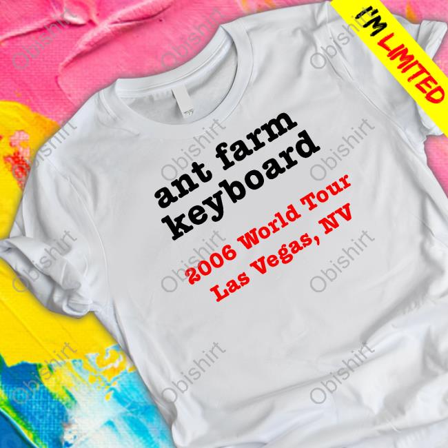 Ant Farm Keyboard 2006 World Tour Las Vegas Nv Shirts