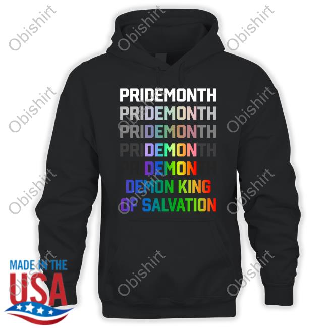 Cvnide Pride Month Demon King Of Salvation Hoodied Sweatshirt