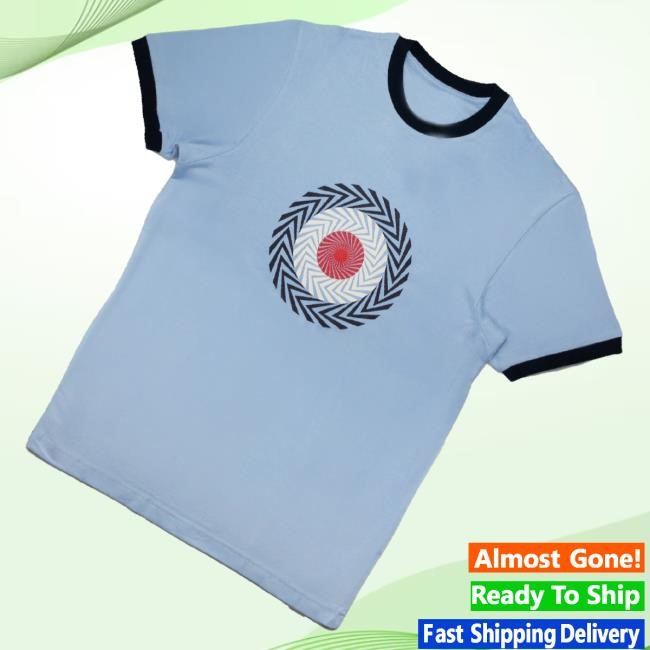 Official The Who Merch The Who X Modfather Clothing Spiral Target Tee