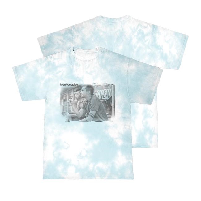 Trending Twenty One Pilots Merch Store Vessel Anniversary Tie Dye Shirts