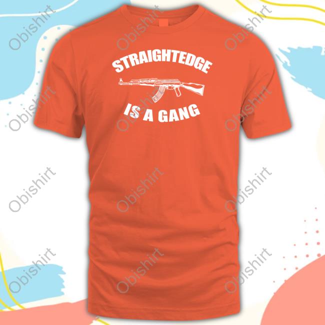 Official Straightedge Is A Gang T-Shirt