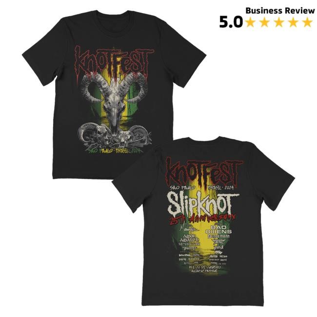 Knotfest Merch Brazil 2024 Event Sweatshirt