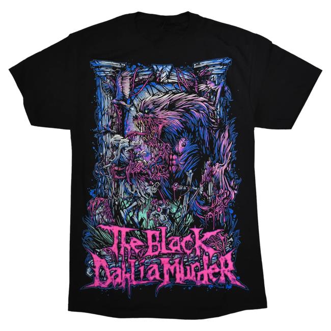 Official Night Shift Merch Indie Merch Store The Black Dahlia Murder - Wolfman Attractive Shirt NightShiftMerch IndieMerchStore