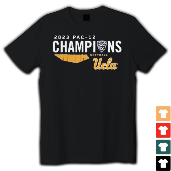 Ucla Bruins 2022-23 Pac-12 Champions Softball shirt