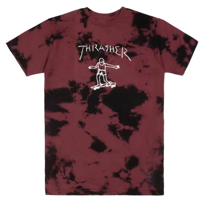 Thrasher Gonz Tie Dye Burgundy T-Shirt, Hoodie, Tank Top, Sweater And Long Sleeve T-Shirt