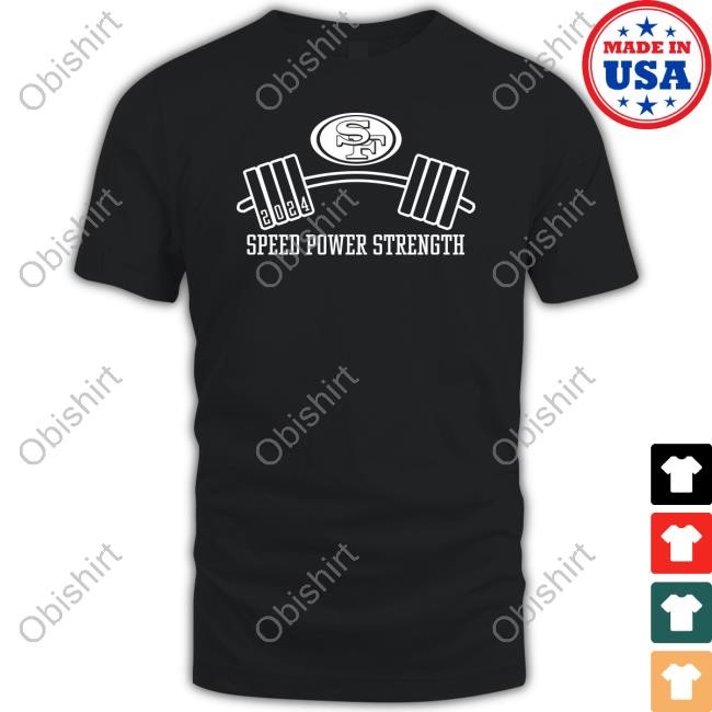 Nick Bosa San Francisco 49Ers 2024 Speed Power Strength Long Sleeve