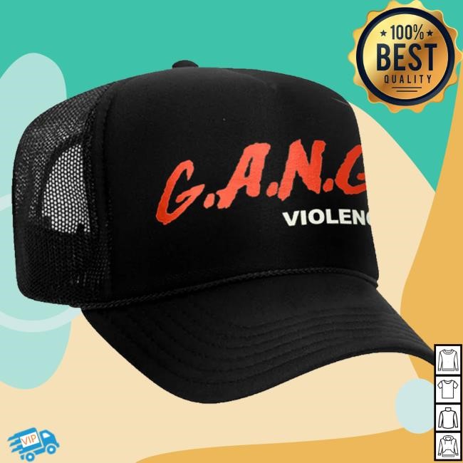 Official Kam Patterson Merch Store Gang Violence Trucker new cap