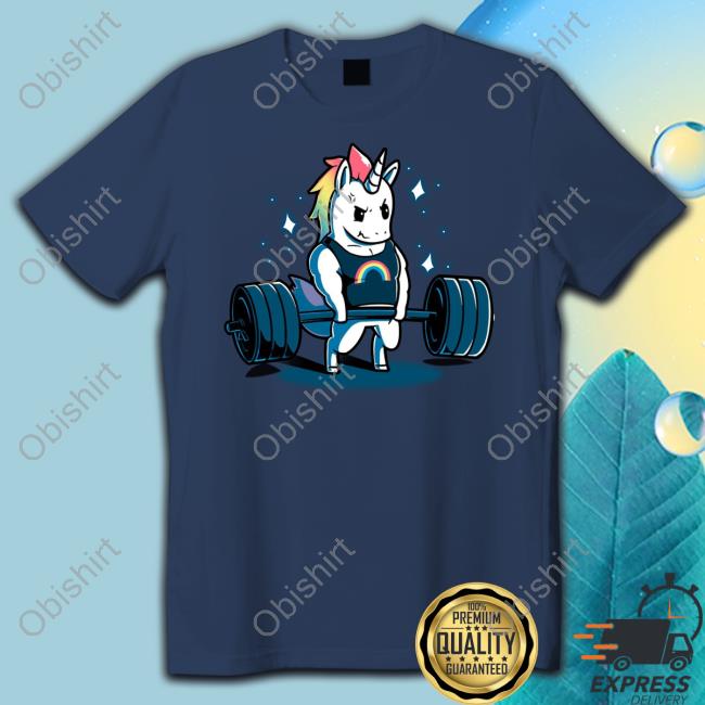 Boyinhd Pony Unicorn Lifting Barbell Hoodie