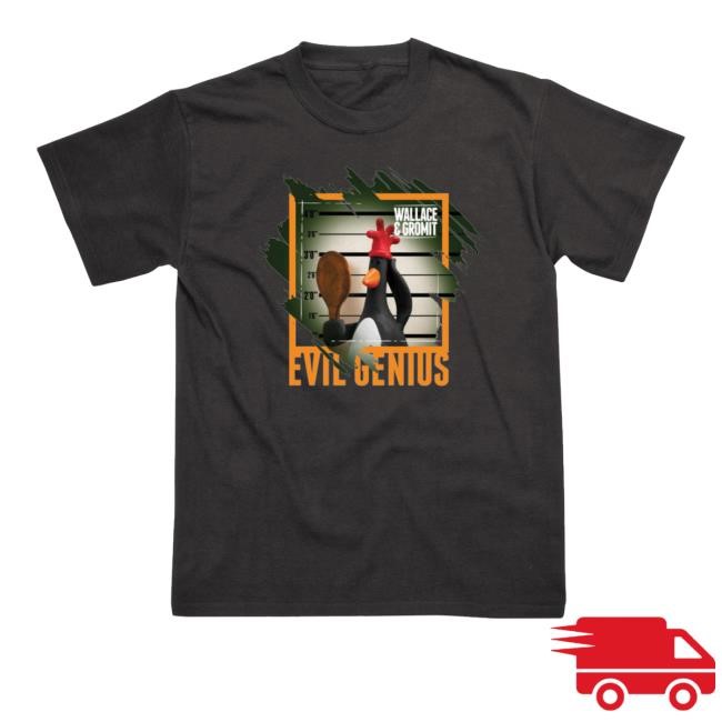 Eyesore Merch Shop Store Official Wallace & Gromit Evil Genius Tank Top