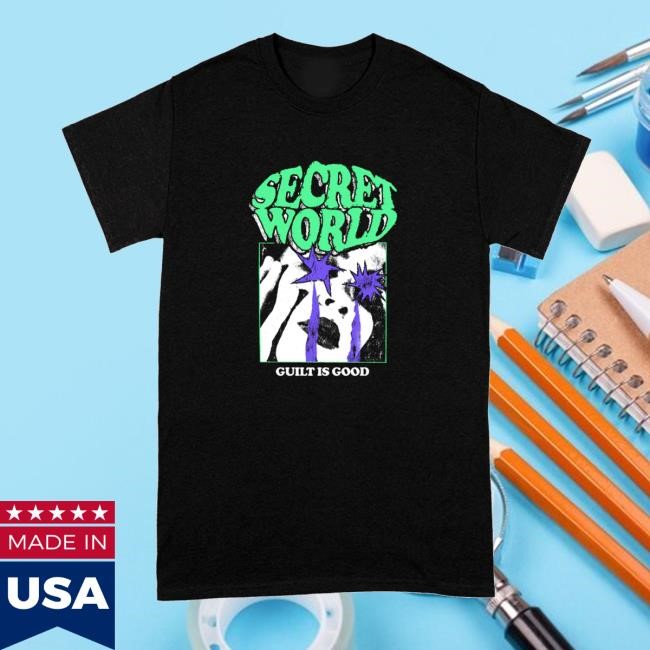 Last Ride Records Merch Secret World Guilt Is Good Hoodie Sweatshirt