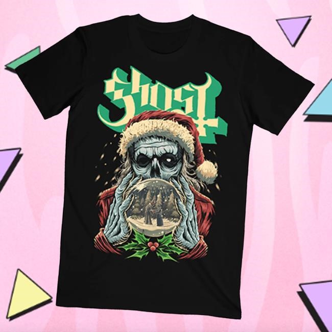 Official Ghost Snow Globe Tee Ghost Merch Store Snow Globe