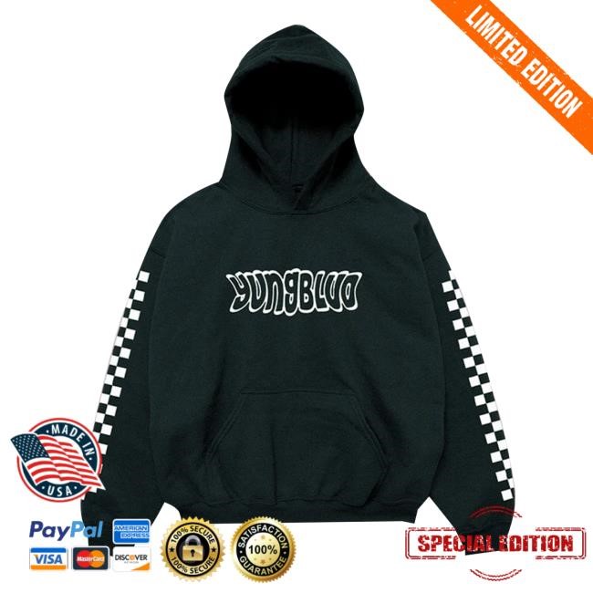 Yungblud Merch Store Shop Warped Logo Hoodie Sweatshirt