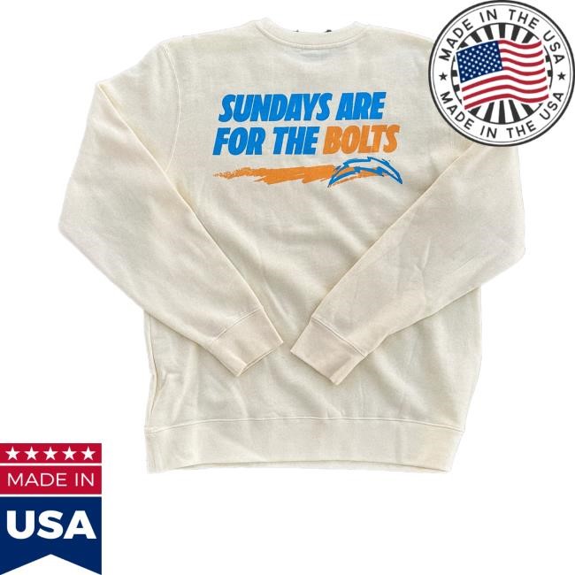 Los Angeles Chargers Sundays Are For The Bolts Sweatshirt