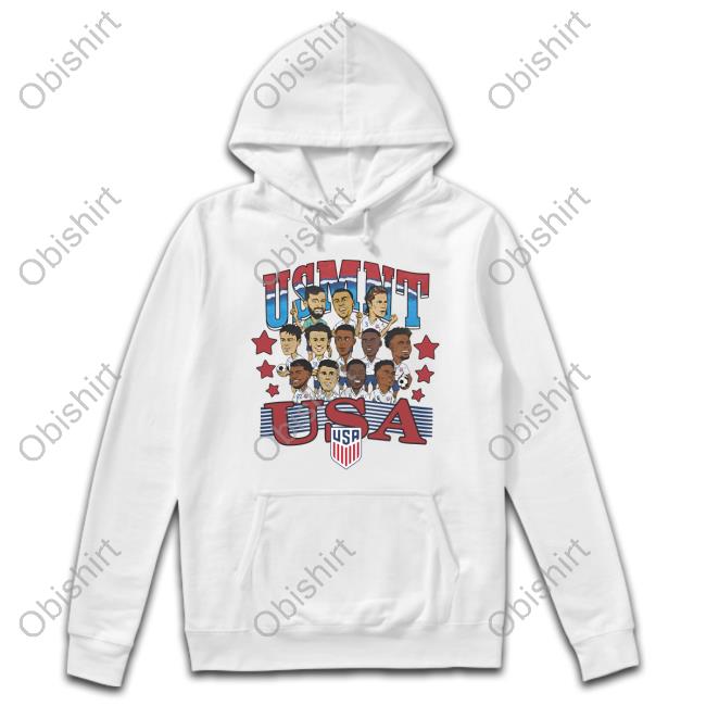 Usmnt Homage Team Caricatures Shirt Homage Store Usmnt Group Photo Shirt