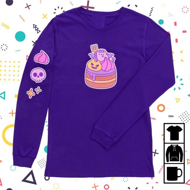 Pusheen Merch Store Shop Devil’S Food Cake Pusheen Unisex Sweatshirt