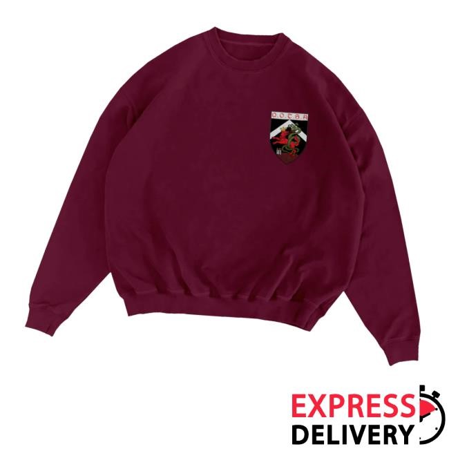 Qotsa Shield Crewneck Sweatshirt Queens Of The Stone Age Merch Store Shield