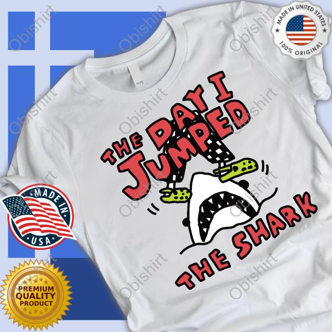 Zoebreadtok The Day I Jumped The Shark Hooded Sweatshirt