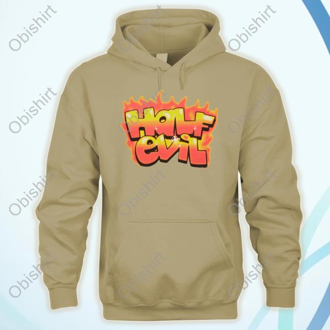 Halfevilco Evil Brushed Flame Shirts