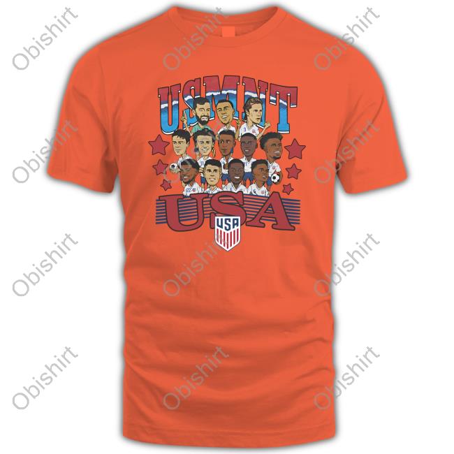 Usmnt Homage Team Caricatures Shirt Usmnt Homage Team Caricatures Sweatshirt