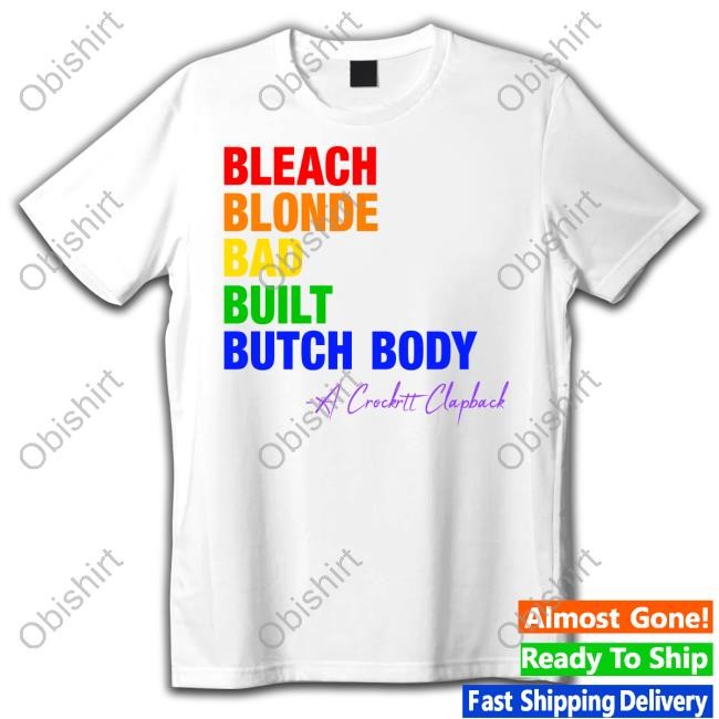 Jasmine Crockett Bleach Blonde Bad Built Butch Body Pride Hoodie