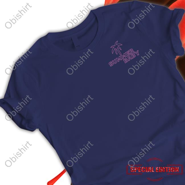 Summer Baby Palm Long Sleeve Tee Shirt Jonasbrothers Summer Baby Palm Tee Shirts Jonasbrothers