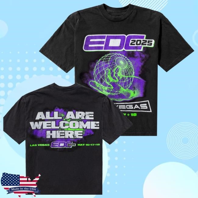 Trending Insomniac Shop Merch Edc Las Vegas Worldwide S/S Long Sleeve Shirt